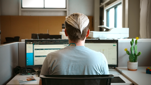 how to improve back ache from sitting at desk