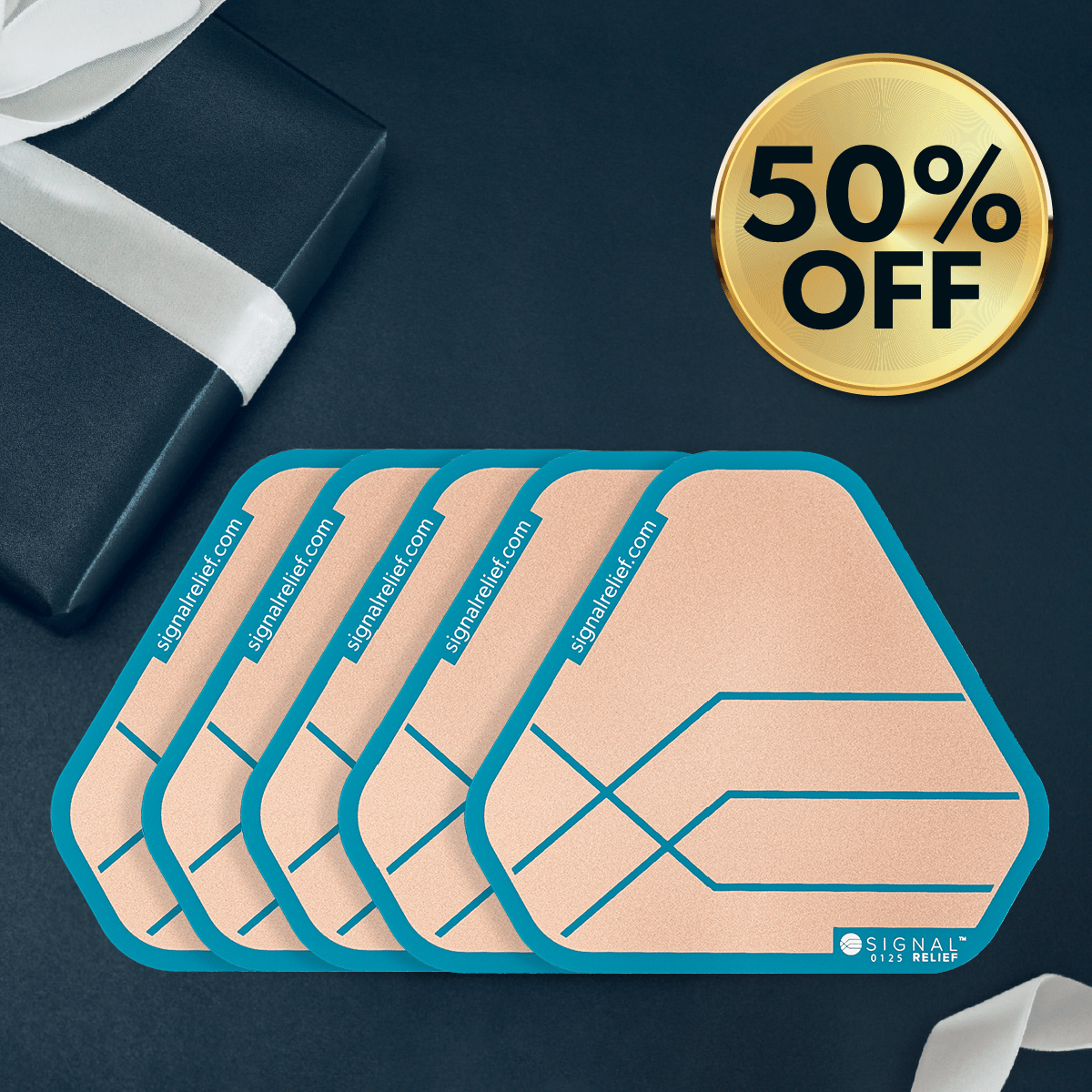 * 5-Pack Signal Relief 4.5" Patch (Save 50%)