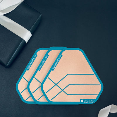 * Paquete de 3 parches de alivio de señal de 4,5" (ahorre un 20%)