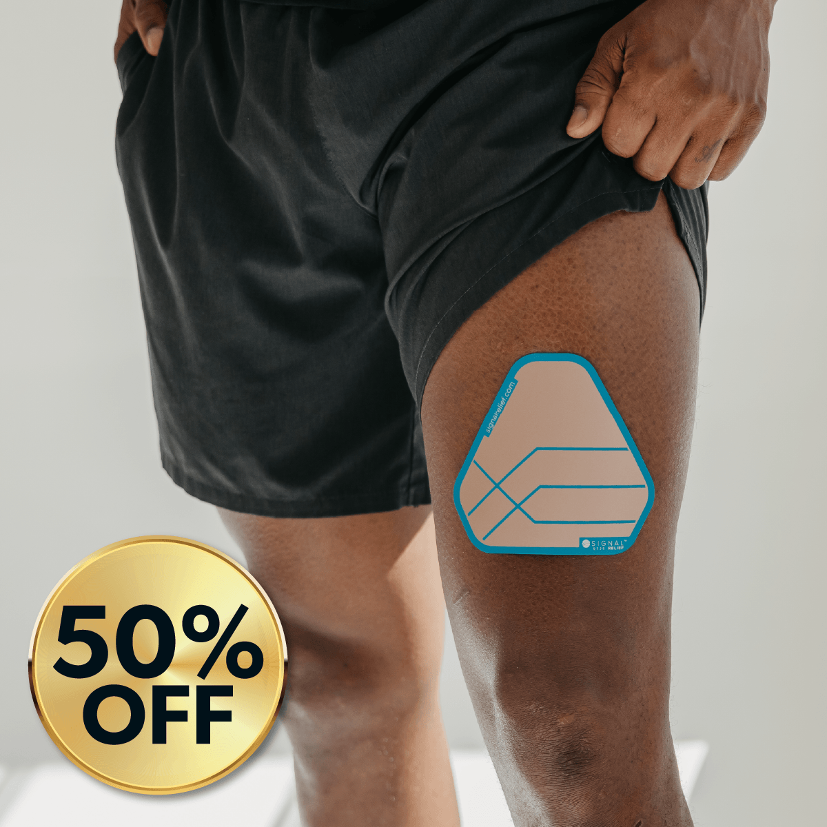 * 5-Pack Signal Relief 4.5" Patch (Save 50%)