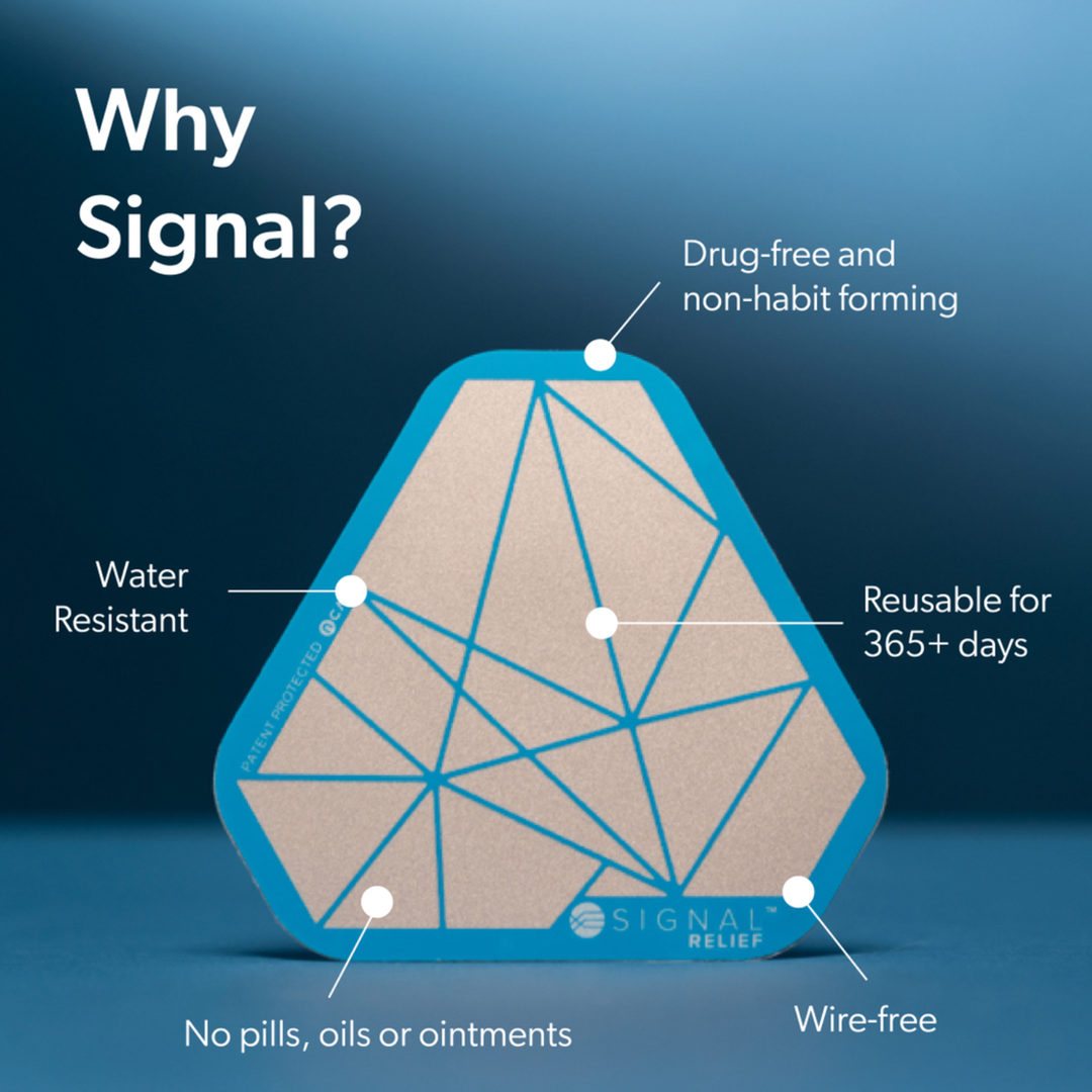 Signal Relief Reusable Pain store Patch 3.5